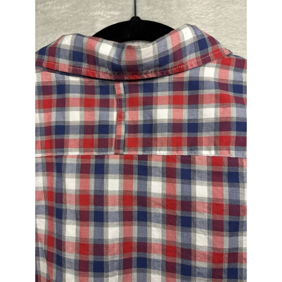 Banana Republic Men's Button-Up Shirt Plaid Camden fit xl - Picture 4 of 9